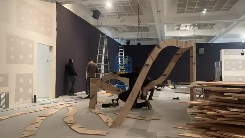 Parametric Fabrication Plan — Tel Aviv Museum of Art